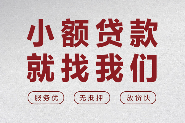 苏州周转小额贷款不查征信